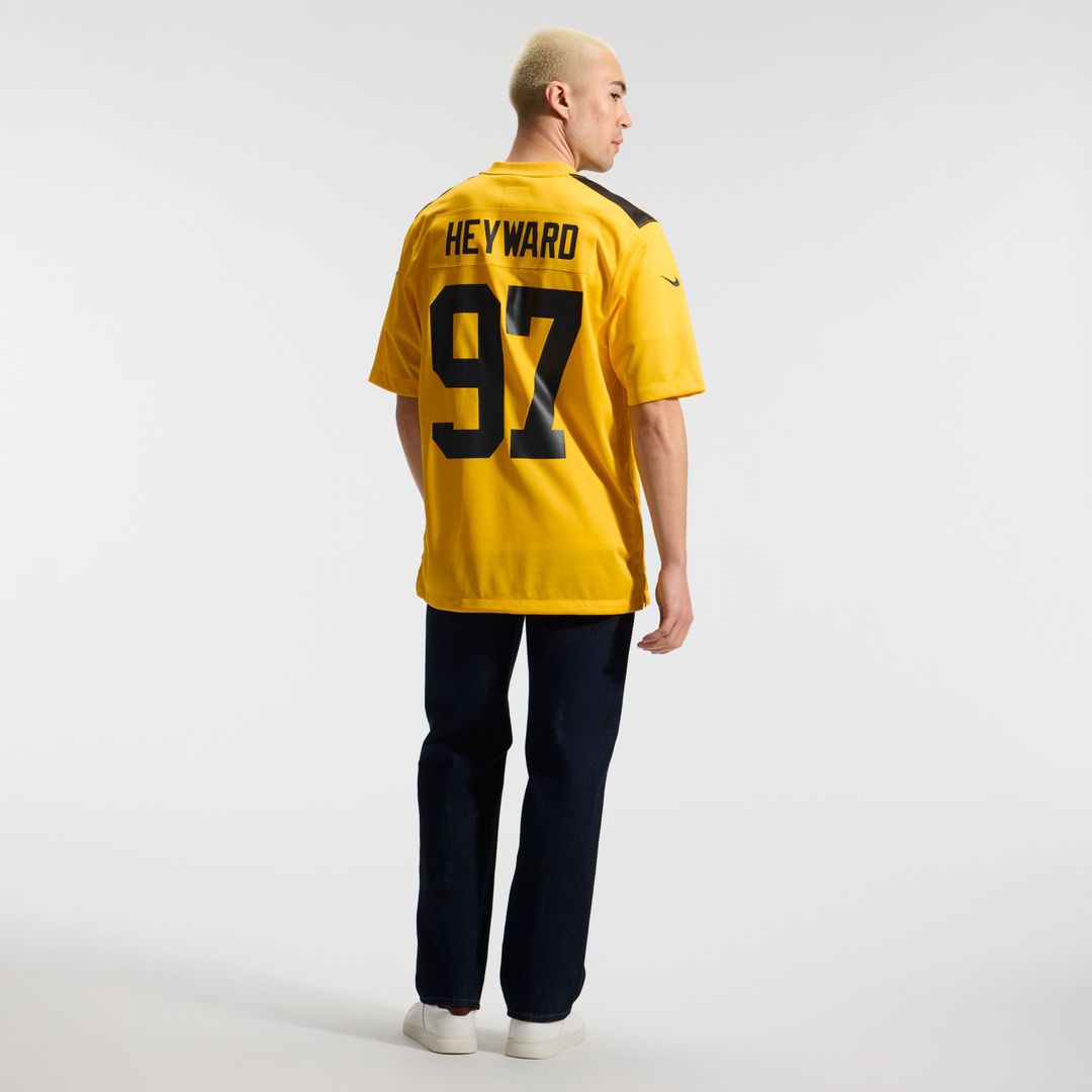 Cameron Heyward Pittsburgh Steelers Alternate 1933 Throwback Game Jersey - Gold