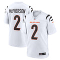 Evan McPherson Cincinnati Bengals Game Jersey - White
