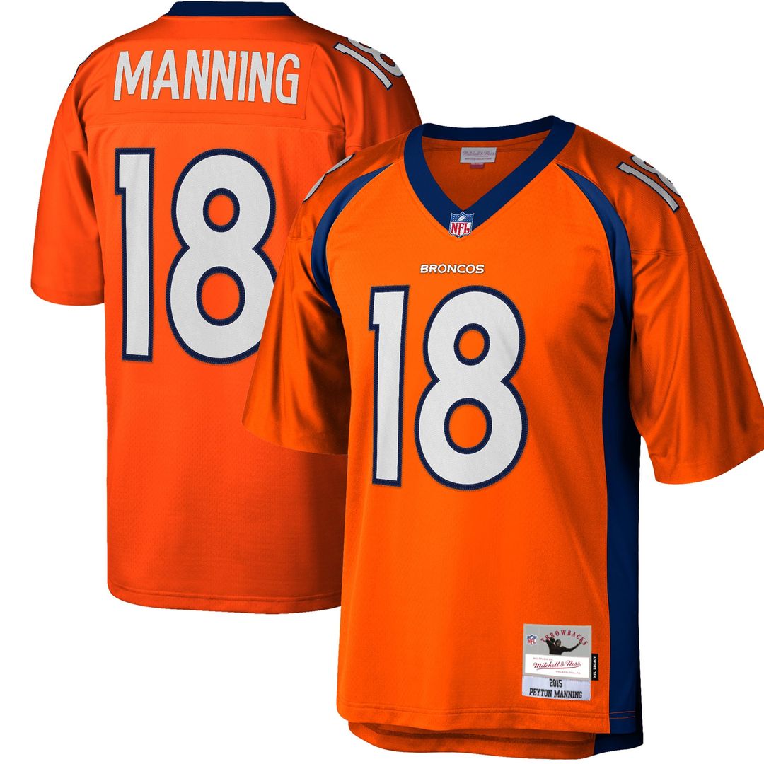 Peyton Manning Denver Broncos Big & Tall 2015 Replica Jersey - Orange