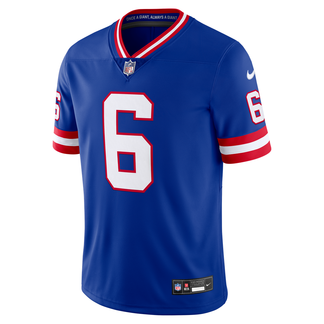 Jaxson Dart New York Giants Legacy Vapor Untouchable Stitched Limited Jersey - Royal Blue