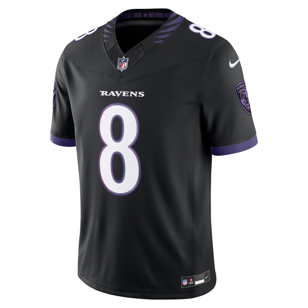 Lamar Jackson Baltimore Ravens Vapor F.U.S.E. Stitched Limited Jersey - White