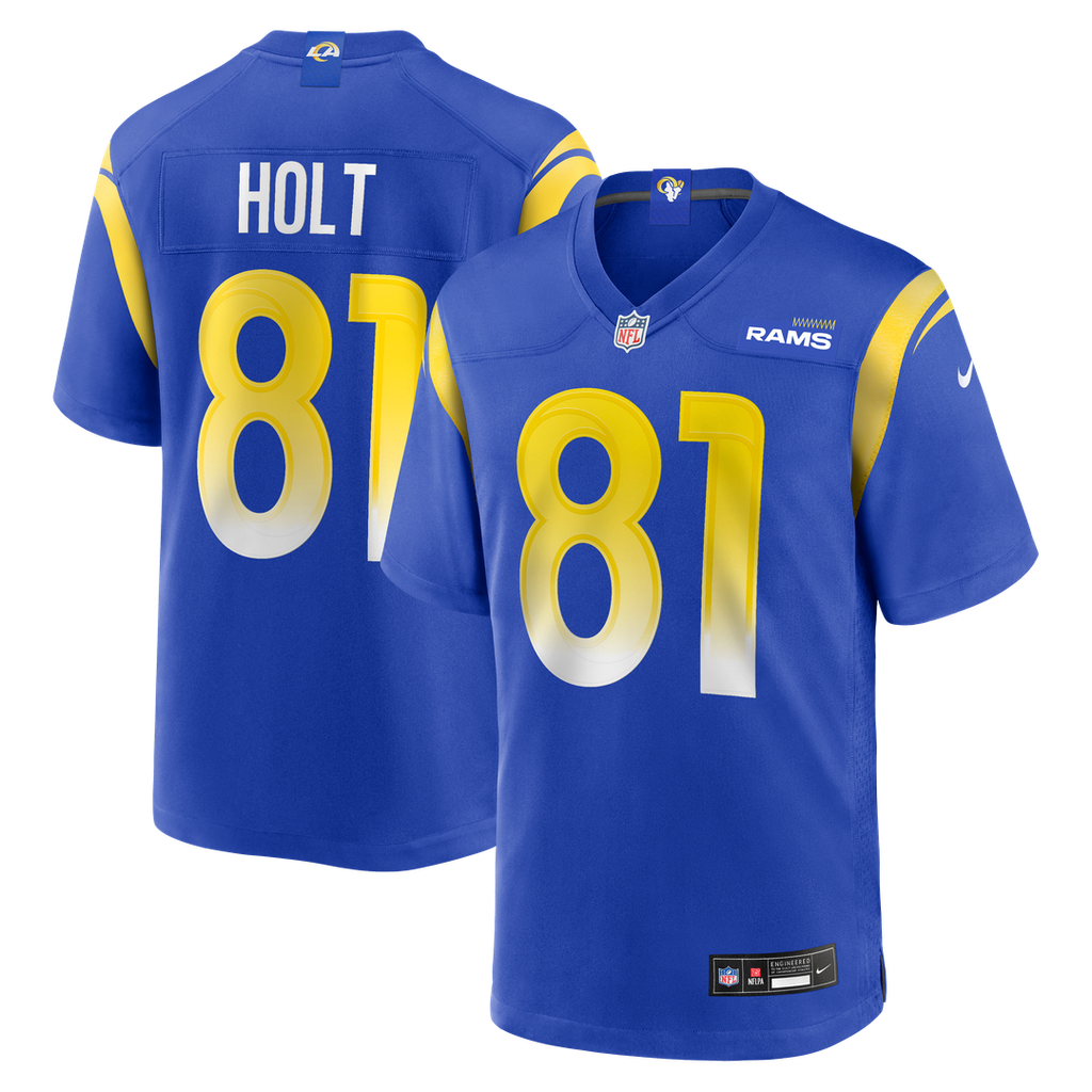 Torry Holt Los Angeles Rams Game Jersey - Royal Blue