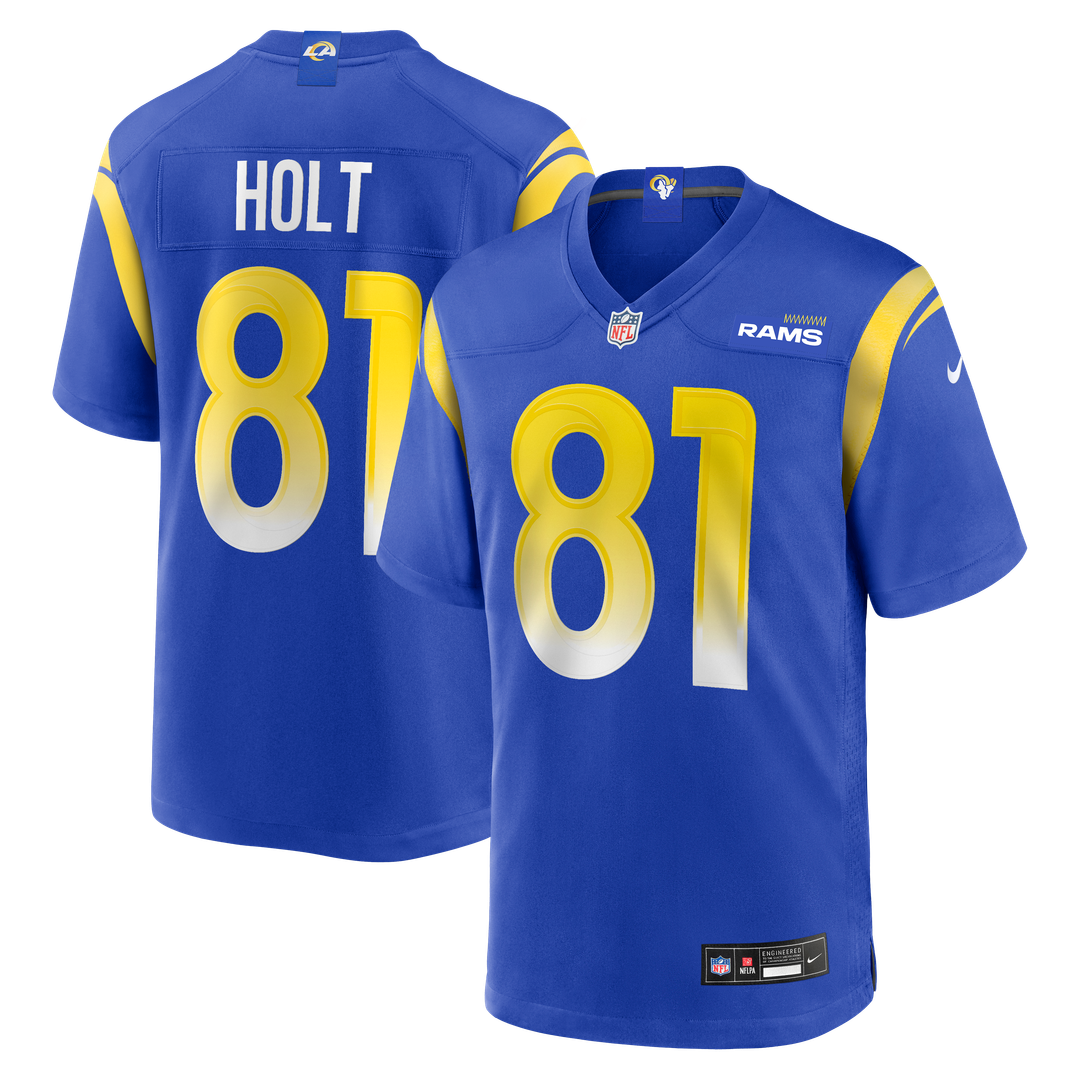 Torry Holt Los Angeles Rams Game Jersey - Royal Blue