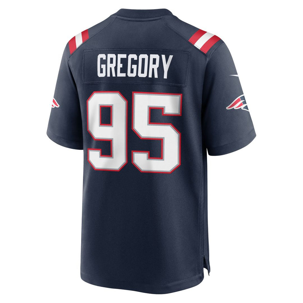 Eric Gregory New England Patriots Game Jersey - Navy