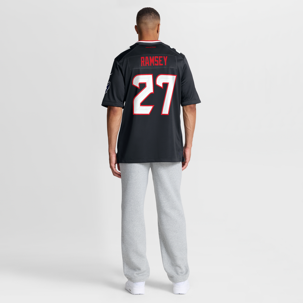 Kamari Ramsey Houston Texans Game Jersey - Navy