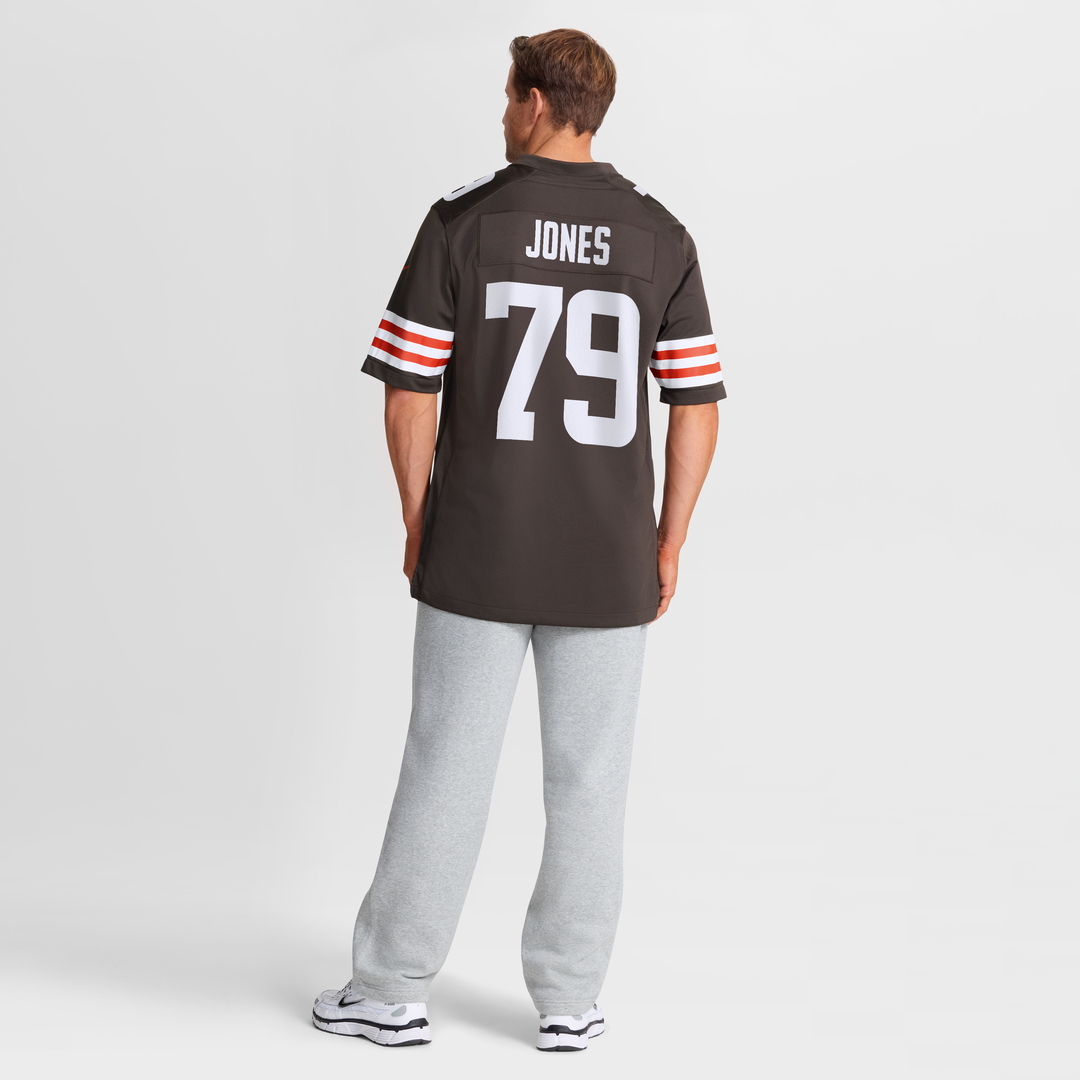 Dawand Jones Cleveland Browns Game Jersey - Brown
