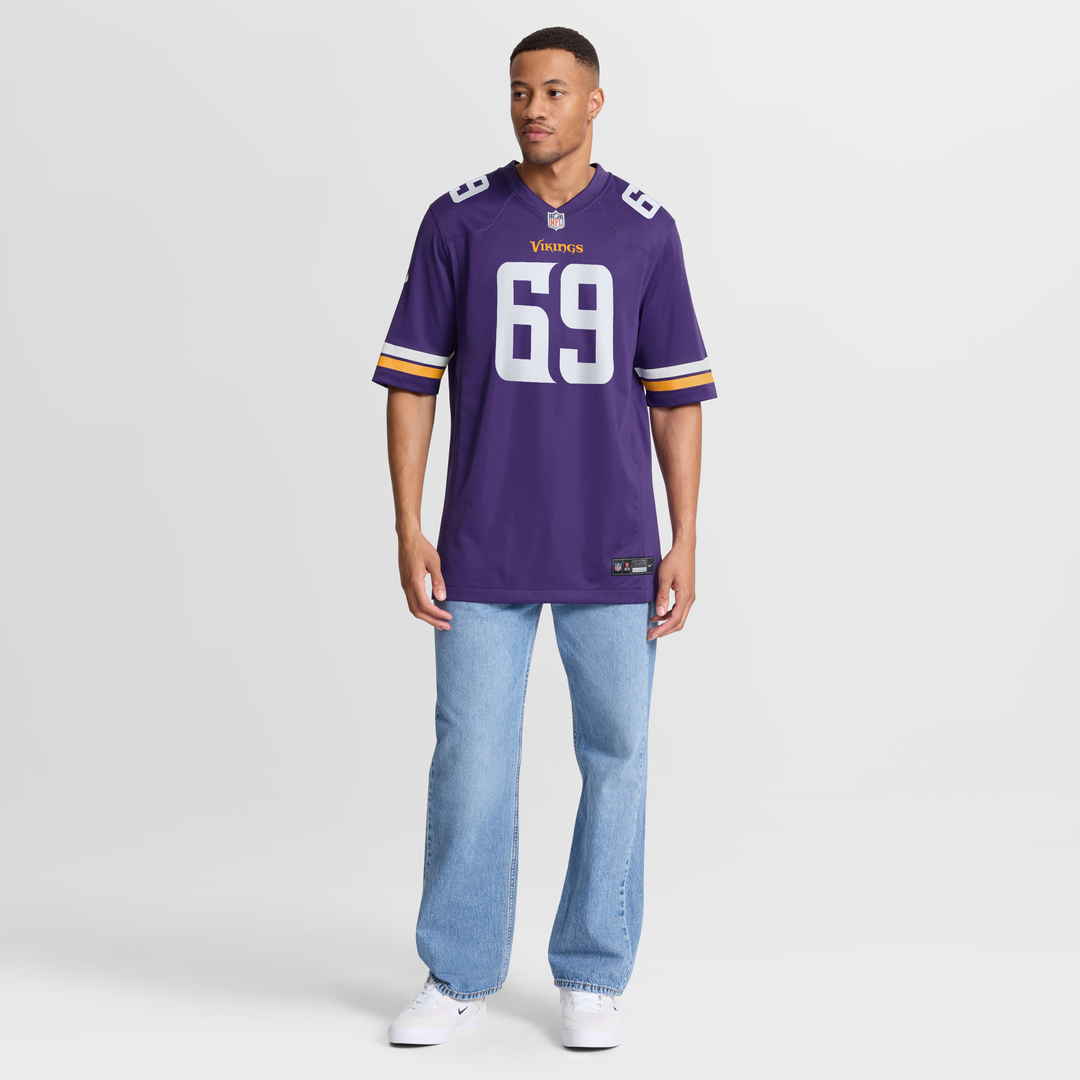 Jared Allen Minnesota Vikings Game Jersey - Purple