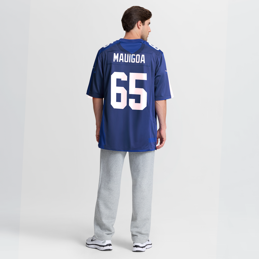 Francis Mauigoa New York Giants Game Jersey - Royal Blue