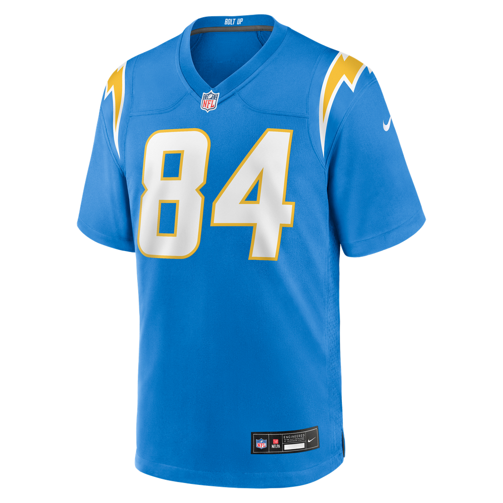 KeAndre Lambert-Smith Los Angeles Chargers Game Jersey - Powder Blue