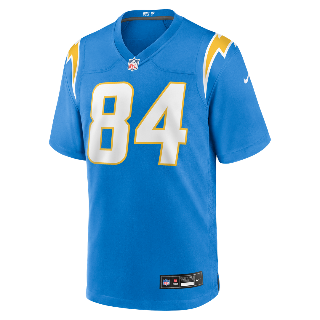 KeAndre Lambert-Smith Los Angeles Chargers Game Jersey - Powder Blue