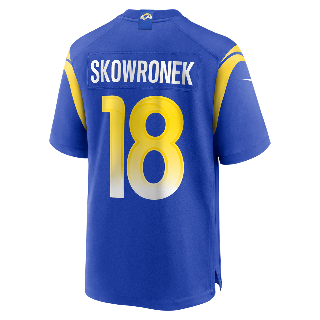 Ben Skowronek Los Angeles Rams Game Jersey - Royal Blue
