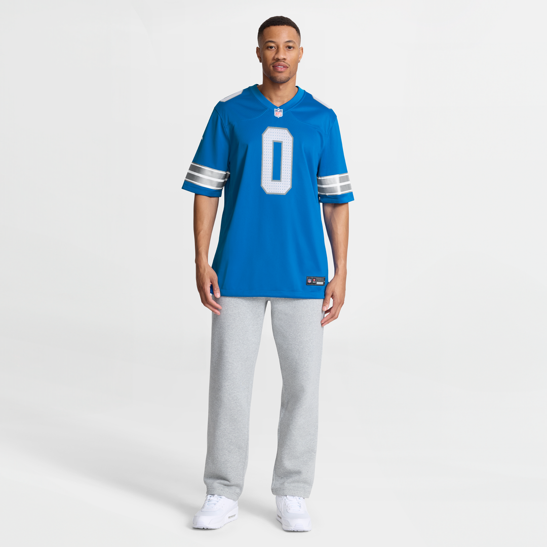 Jahmyr Gibbs Detroit Lions Game Jersey - White