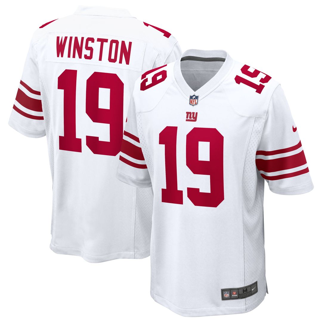 Jameis Winston New York Giants Game Jersey - Royal Blue