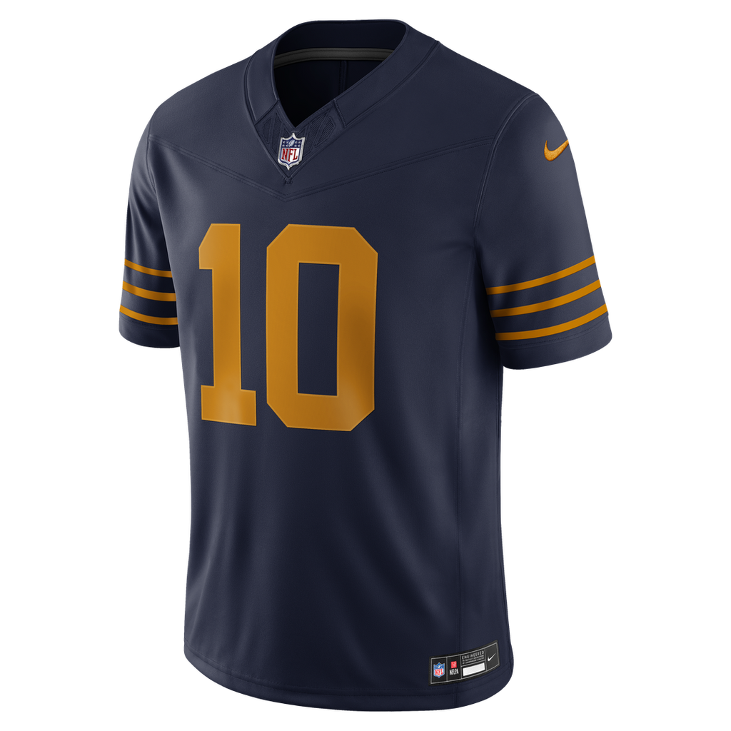 Jordan Love Green Bay Packers Alternate Vapor F.U.S.E. Stitched Limited Jersey - Navy