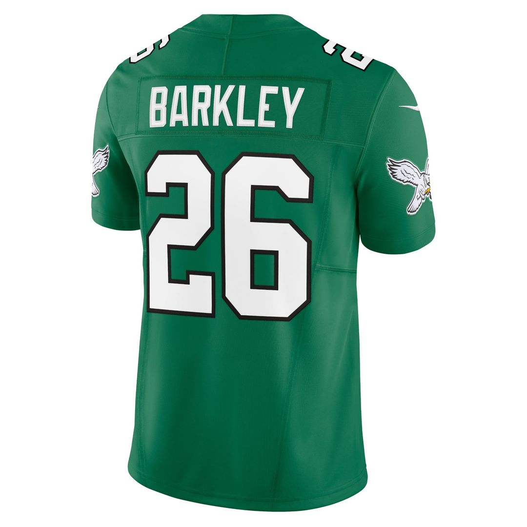 Saquon Barkley Philadelphia Eagles Vapor F.U.S.E. Limited Jersey - Black