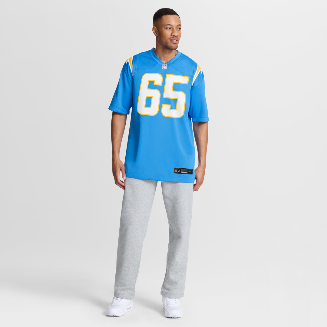 Logan Taylor Los Angeles Chargers Game Jersey - Powder Blue