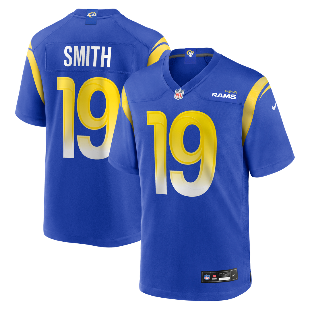 Xavier Smith Los Angeles Rams Home Game Jersey - Royal Blue
