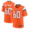 Luke Wattenberg Denver Broncos Game Jersey - Orange