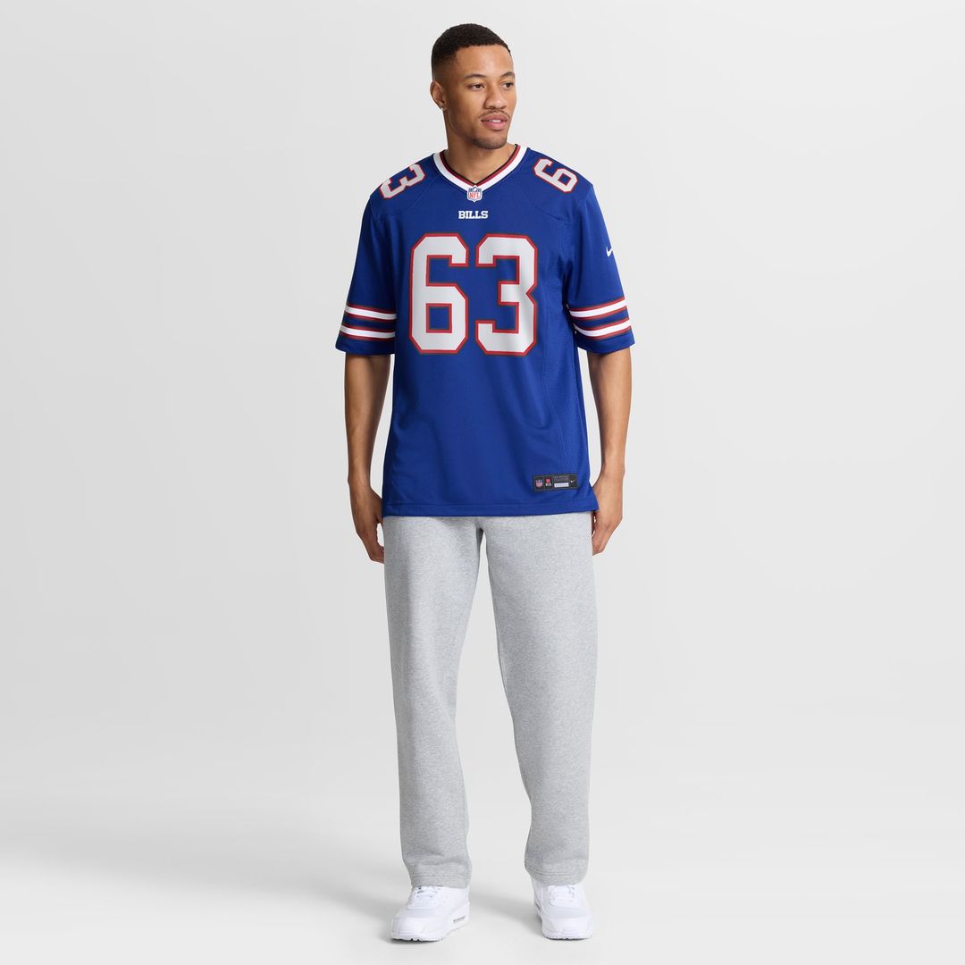 Austin Corbett Buffalo Bills Game Jersey - Royal Blue