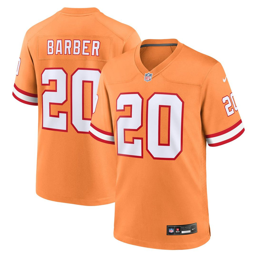 Ronde Barber Tampa Bay Buccaneers Alternate Game Jersey - Orange
