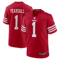 Ricky Pearsall San Francisco 49ers Game Jersey - Scarlet