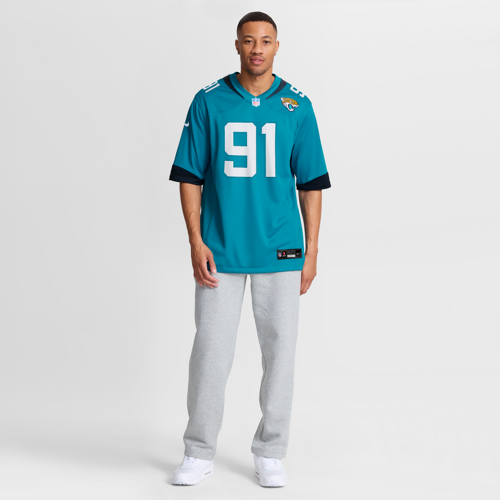 Arik Armstead Jacksonville Jaguars Game Jersey - Teal