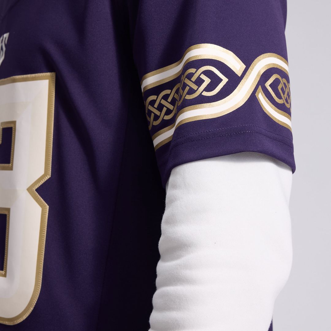 Andrew Van Ginkel Minnesota Vikings 2026 Rivalries Collection Stitched Limited Jersey - Purple