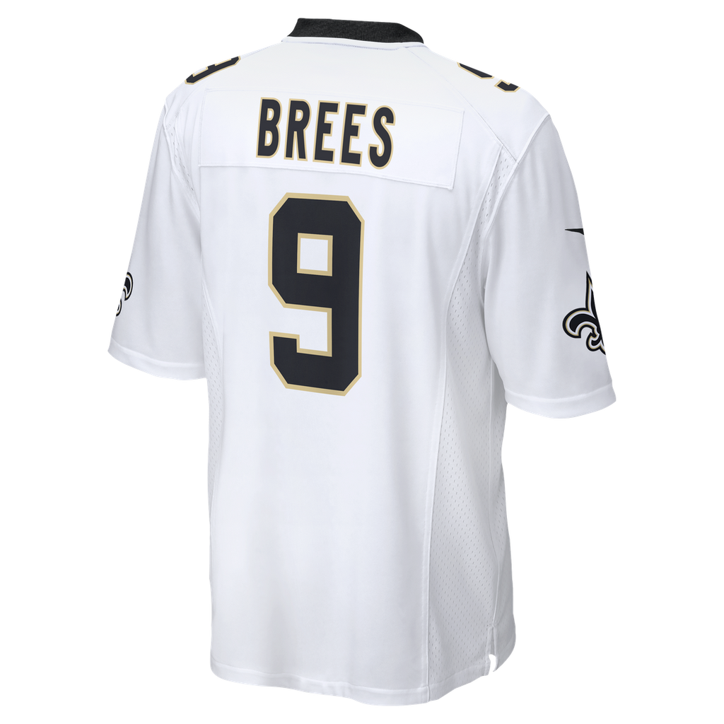 Drew Brees New Orleans Saints Game Jersey - White
