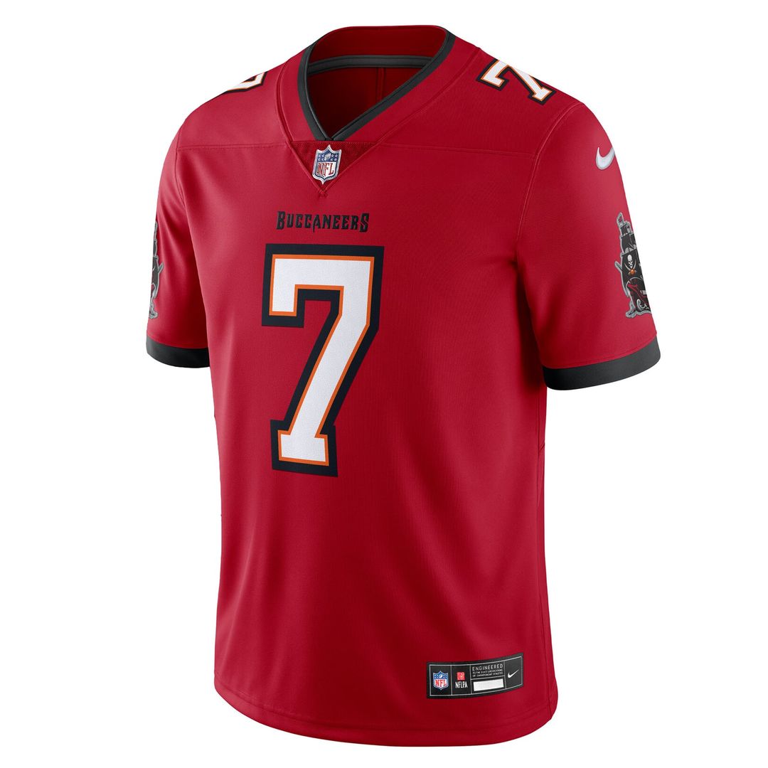 Bucky Irving Tampa Bay Buccaneers Vapor Untouchable Stitched Limited Jersey - Red