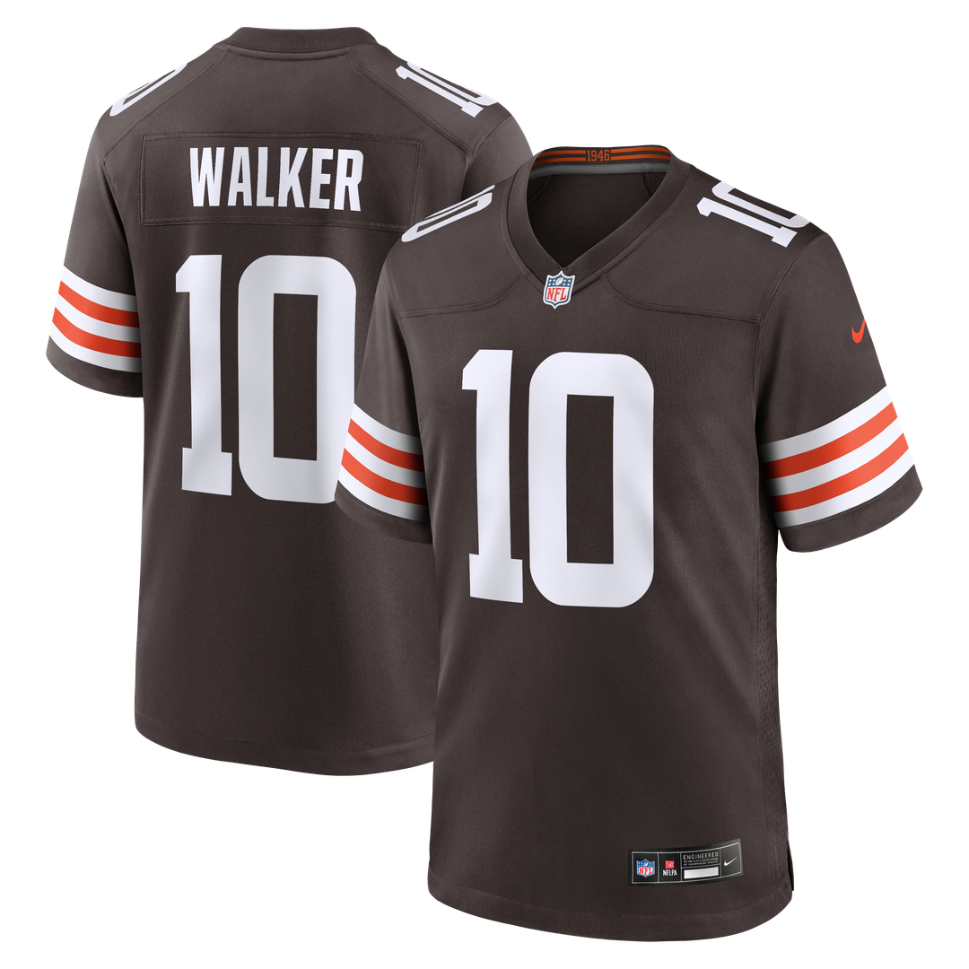 Phillip Walker Cleveland Browns Game Jersey - Brown