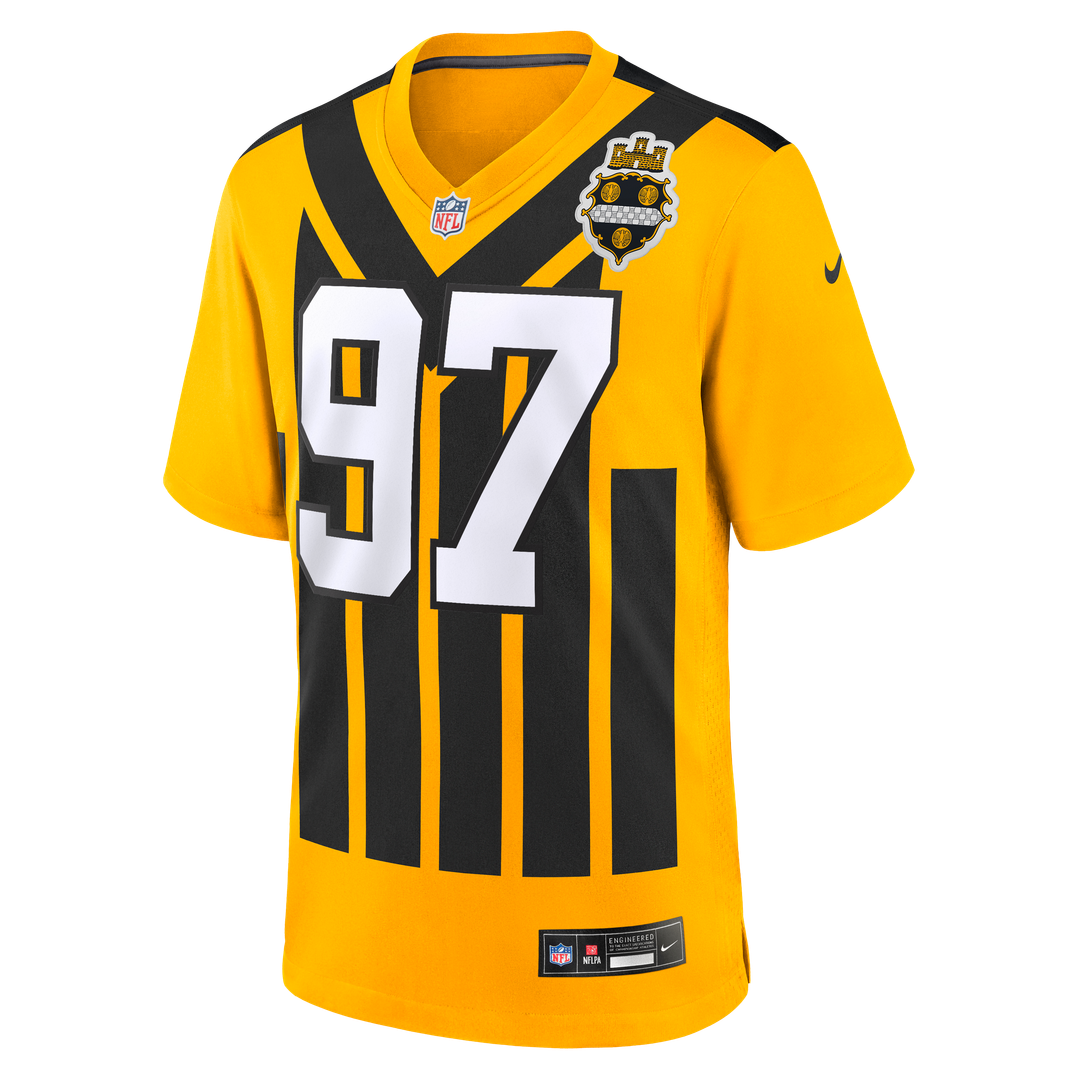Cameron Heyward Pittsburgh Steelers Alternate 1933 Throwback Game Jersey - Gold