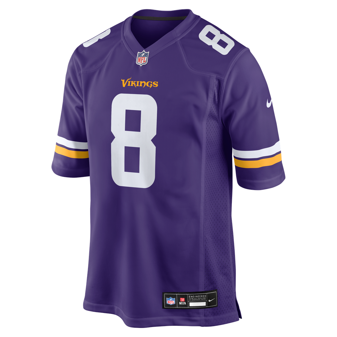 Jeff Okudah Minnesota Vikings Game Jersey - Purple
