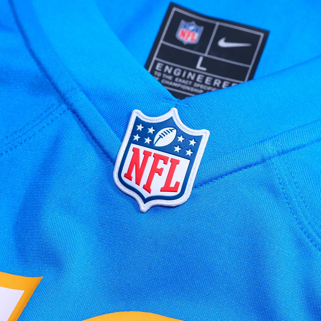 Quentin Johnston Los Angeles Chargers Game Jersey - Powder Blue