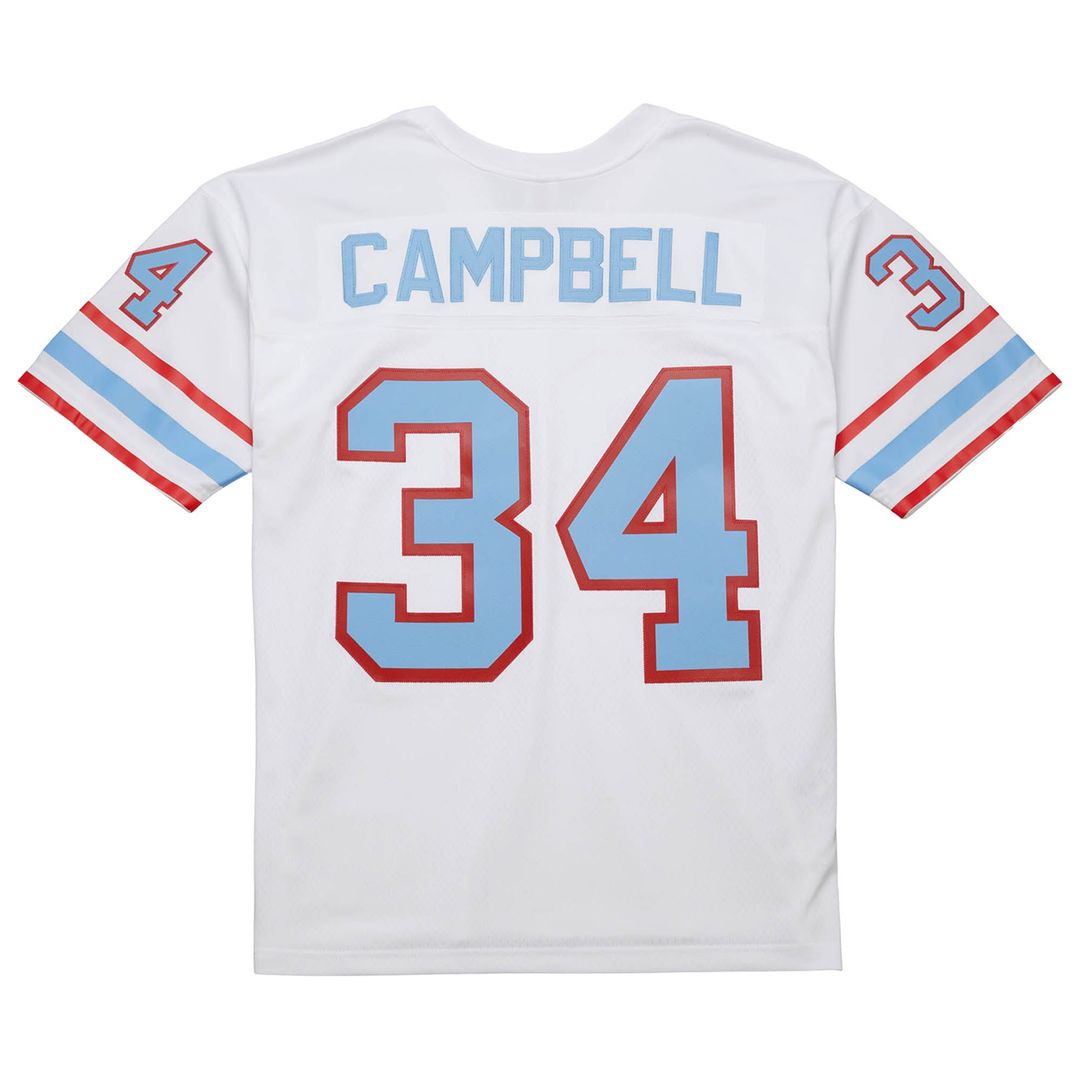 Earl Campbell Houston Oilers 1979 Legacy Replica Jersey - White