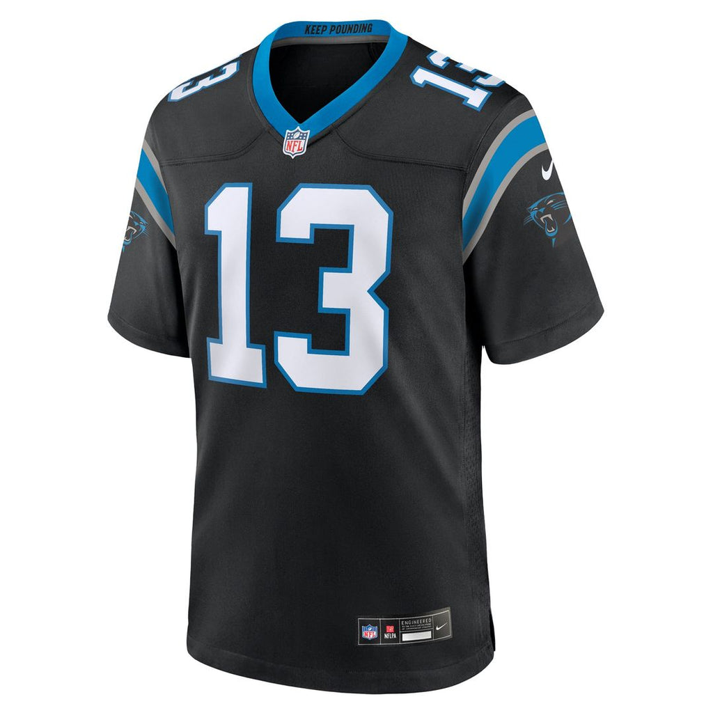 Hunter Renfrow Carolina Panthers Game Jersey - Black