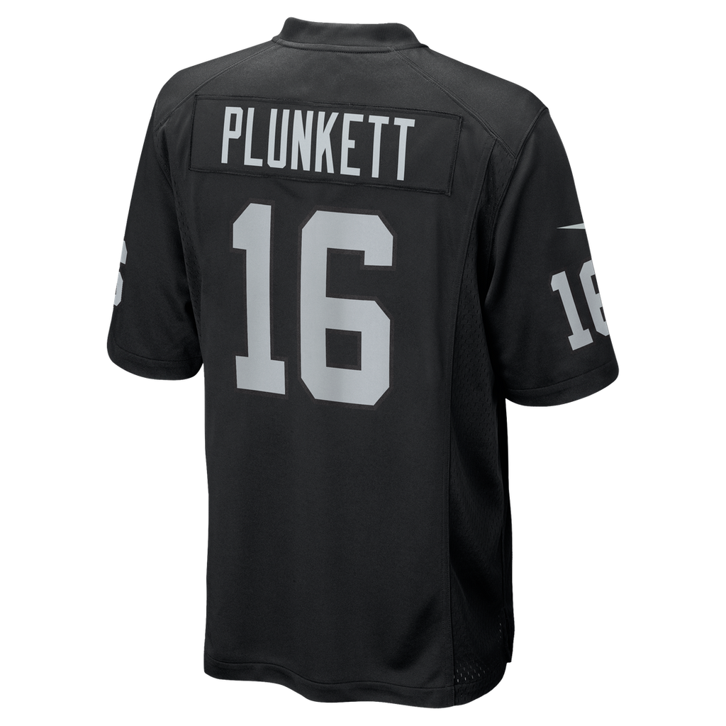 Jim Plunkett Las Vegas Raiders Game Jersey - Black