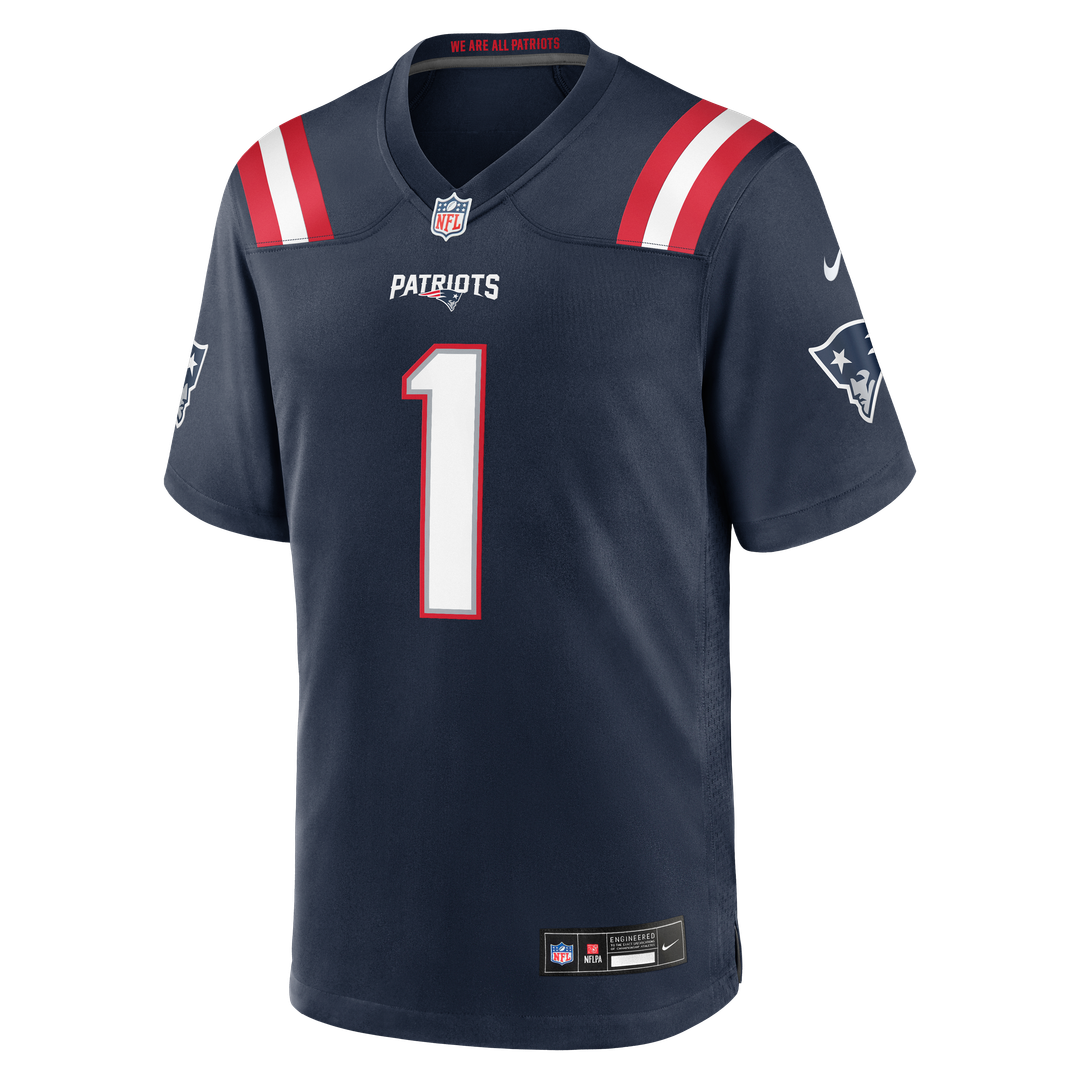 A.J. Brown New England Patriots Game Jersey - Red