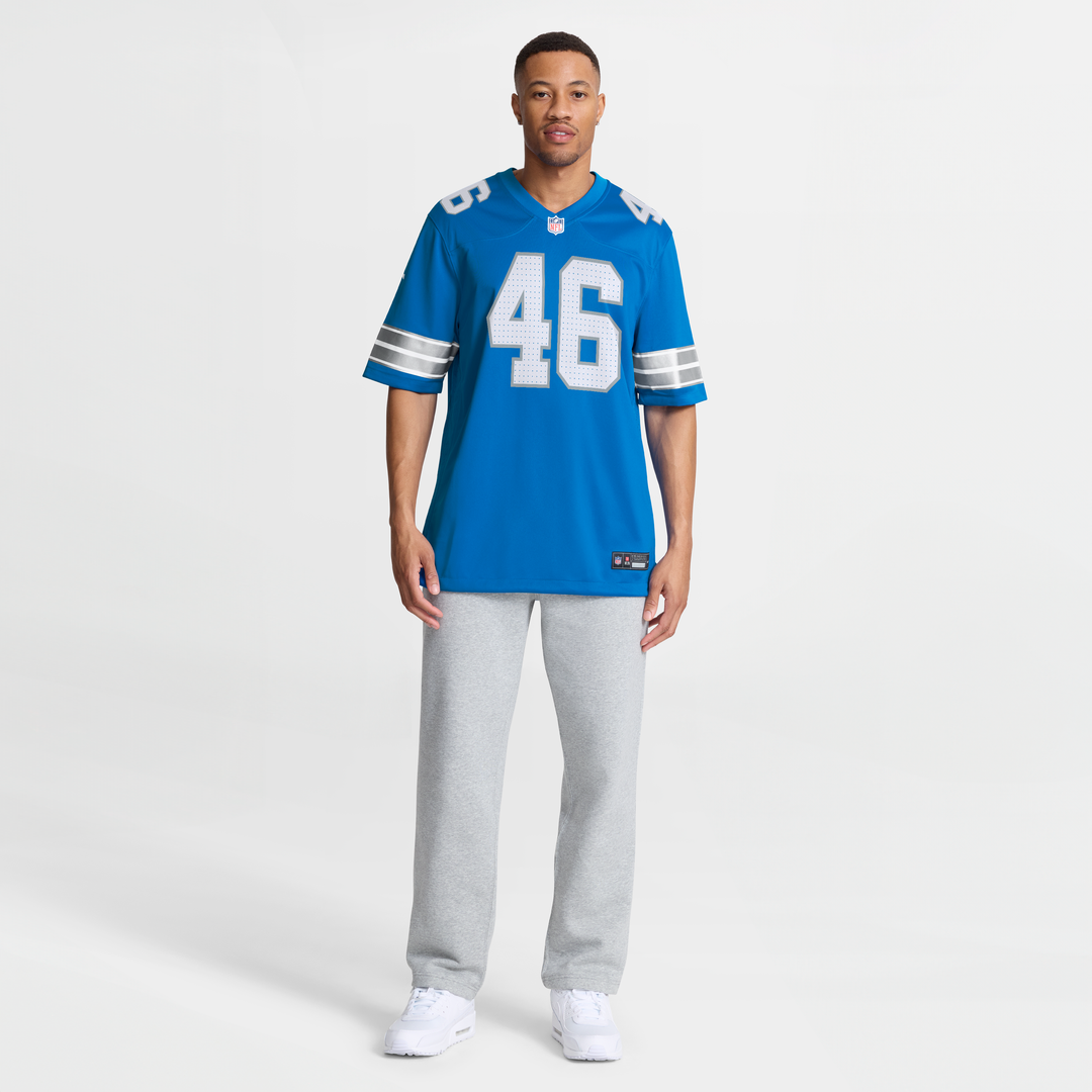 Jack Campbell Detroit Lions Game Jersey - Blue