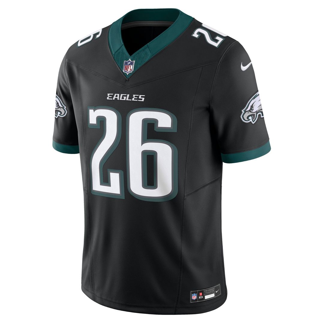 Saquon Barkley Philadelphia Eagles Vapor F.U.S.E. Limited Jersey - Black