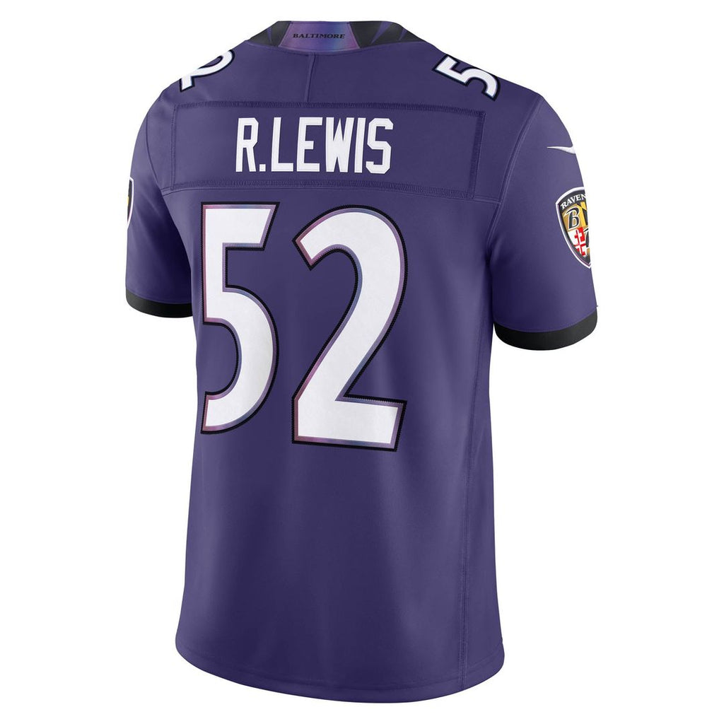 Ray Lewis Baltimore Ravens Alternate Vapor F.U.S.E. Stitched Limited Jersey - Black