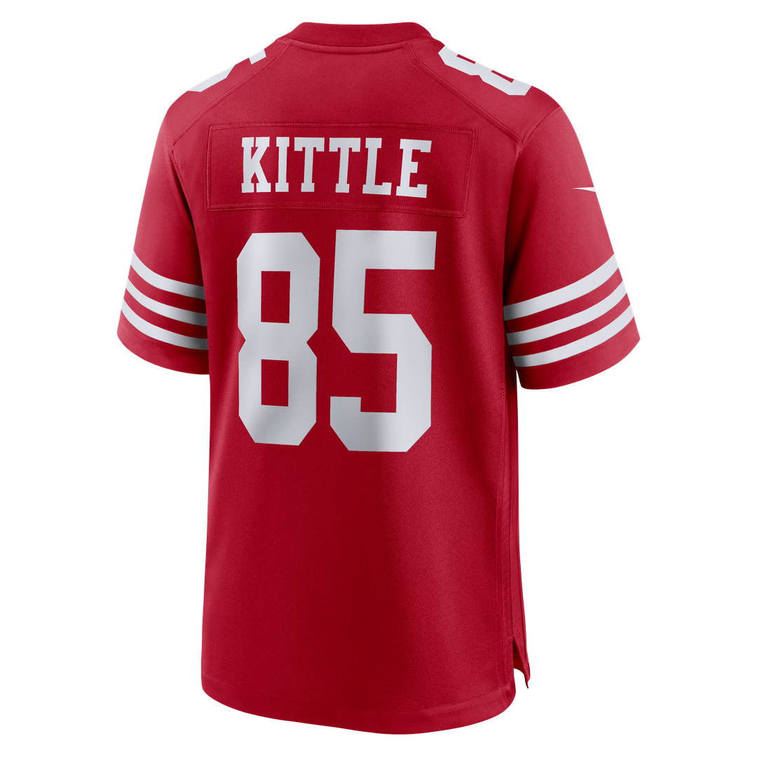 George Kittle San Francisco 49ers 80th Anniversary Game Jersey - White