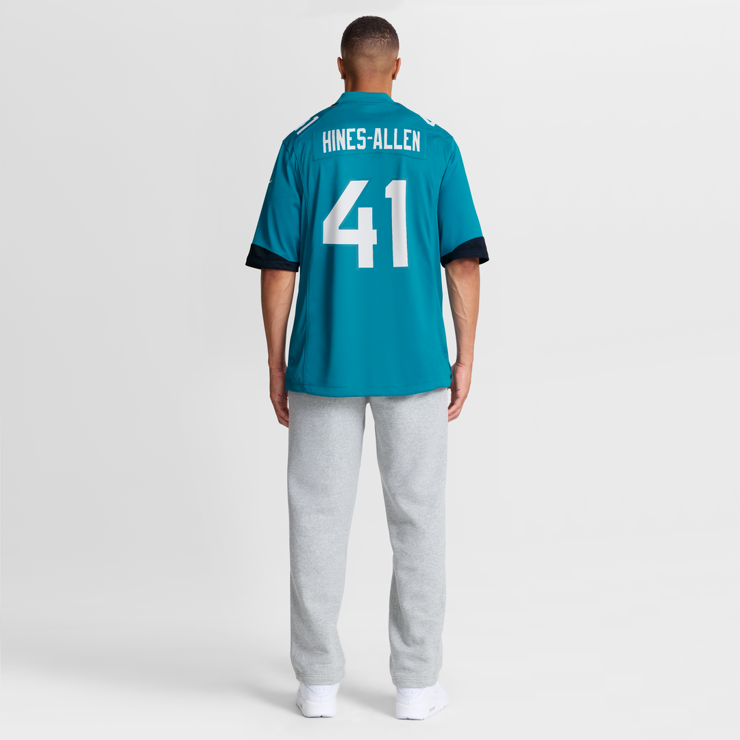Josh Hines-Allen Jacksonville Jaguars Game Jersey - Teal