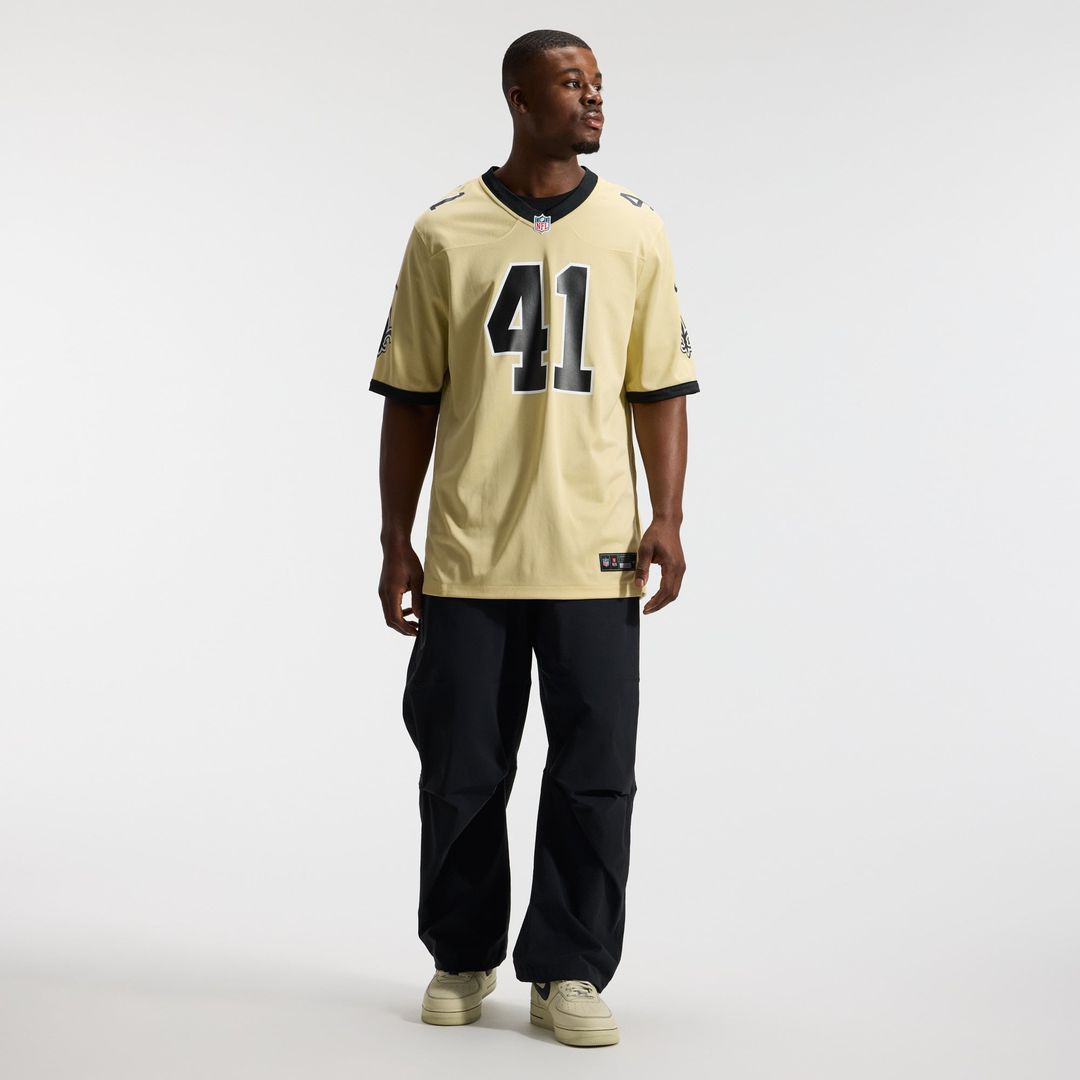 Alvin Kamara New Orleans Saints Game Jersey - Black