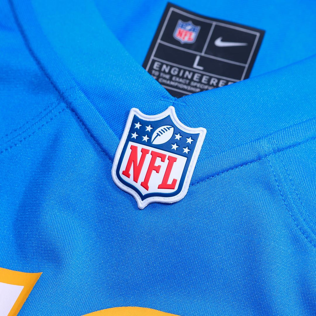 Isas Waxter Los Angeles Chargers Game Jersey - Powder Blue
