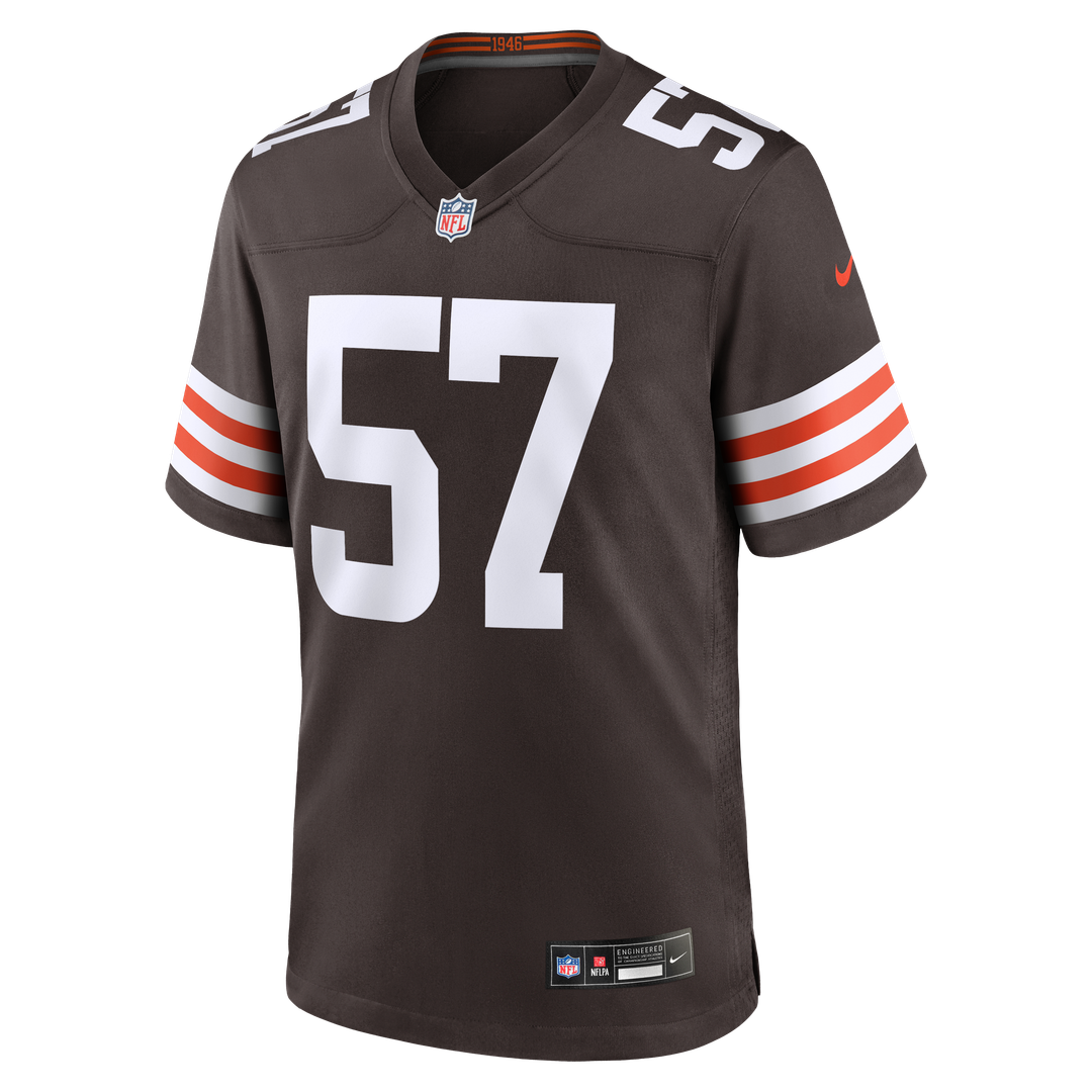 Clay Matthews Cleveland Browns Game Jersey - Brown