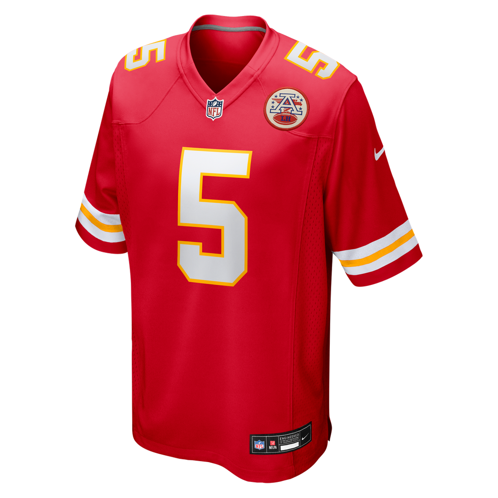 Mansoor Delane Kansas City Chiefs Game Jersey - Red