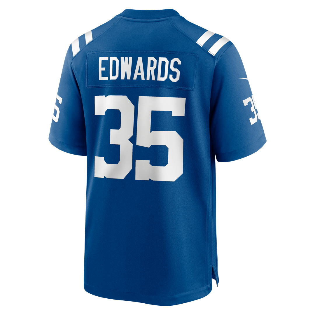 Johnathan Edwards Indianapolis Colts Game Jersey - Royal Blue