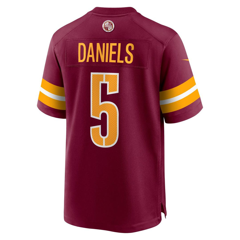 Jayden Daniels Washington Commanders Alternate Game Jersey - Black