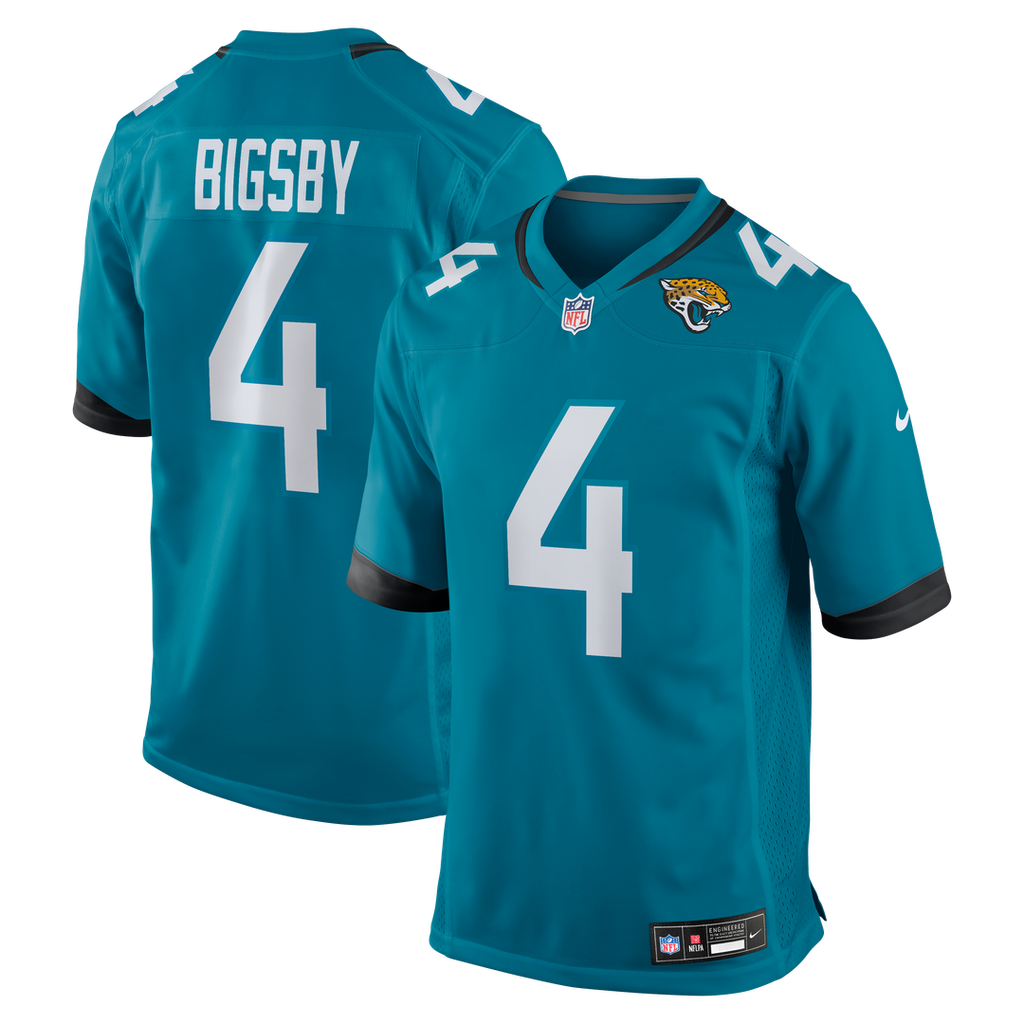 Tank Bigsby Jacksonville Jaguars Game Jersey - Teal