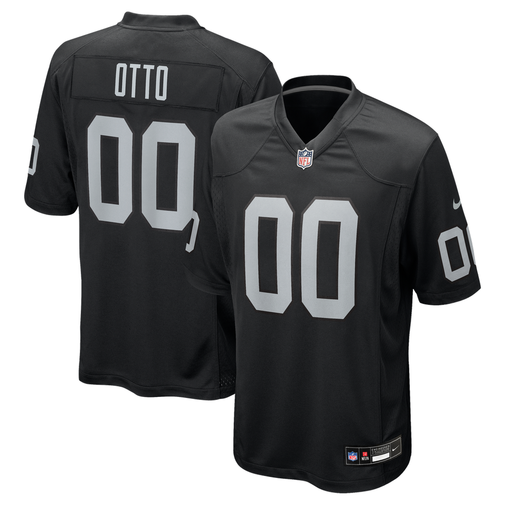 Jim Otto Las Vegas Raiders Game Jersey - Black